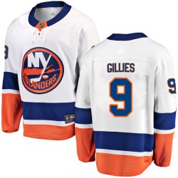 Clark Gillies New York Islanders Youth Fanatics Branded White Breakaway Away Jersey