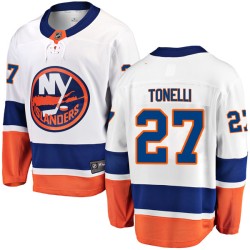 John Tonelli New York Islanders Men's Fanatics Branded White Breakaway Away Jersey