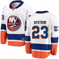 Bob Nystrom New York Islanders Men's Fanatics Branded White Breakaway Away Jersey