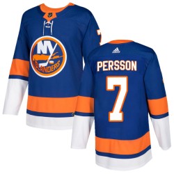 Stefan Persson New York Islanders Men's Adidas Authentic Royal Home Jersey