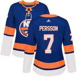 Stefan Persson New York Islanders Women's Adidas Authentic Royal Home Jersey