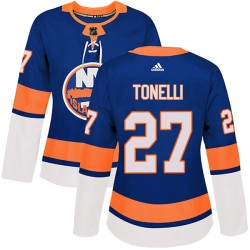 John Tonelli New York Islanders Women's Adidas Authentic Royal Home Jersey