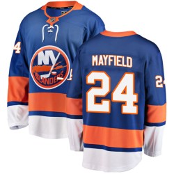 Scott Mayfield New York Islanders Men's Fanatics Branded Blue Breakaway Home Jersey