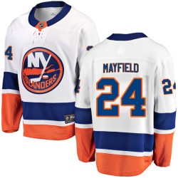 Scott Mayfield New York Islanders Youth Fanatics Branded White Breakaway Away Jersey