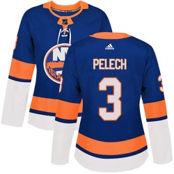 Adam Pelech New York Islanders Women's Adidas Authentic Royal Home Jersey