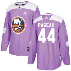 Jean-Gabriel Pageau New York Islanders Youth Adidas Authentic Purple ized Fights Cancer Practice Jersey