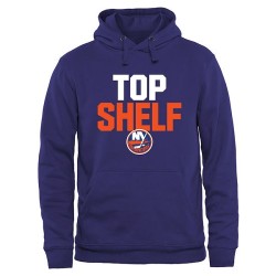 New York Islanders Men's Royal Top Shelf Pullover Hoodie