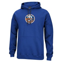 New York Islanders Men's Reebok Royal Blue Primary Logo Pullover Hoodie