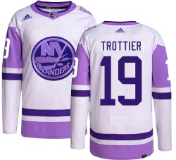Bryan Trottier New York Islanders Youth Adidas Authentic Hockey Fights Cancer Jersey