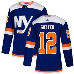 Duane Sutter New York Islanders Youth Adidas Authentic Blue Alternate Jersey