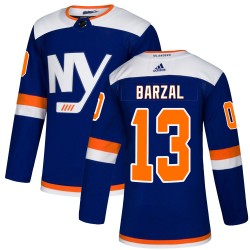 Mathew Barzal New York Islanders Men's Adidas Authentic Blue Alternate Jersey