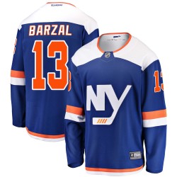 Mathew Barzal New York Islanders Men's Fanatics Branded Blue Breakaway Alternate Jersey