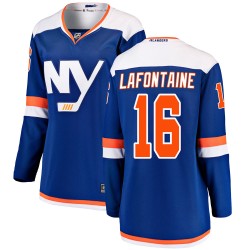 Pat LaFontaine New York Islanders Women's Fanatics Branded Blue Breakaway Alternate Jersey