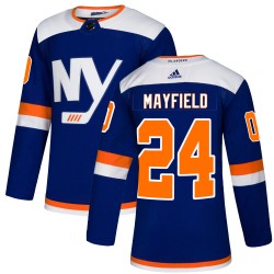 Scott Mayfield New York Islanders Men's Adidas Authentic Blue Alternate Jersey