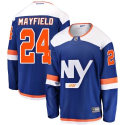 Scott Mayfield New York Islanders Men's Fanatics Branded Blue Breakaway Alternate Jersey