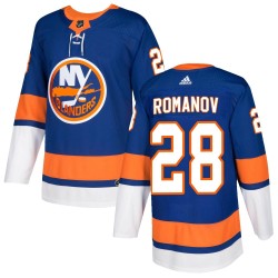 Alexander Romanov New York Islanders Men's Adidas Authentic Royal Home Jersey