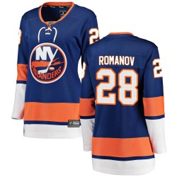 Alexander Romanov New York Islanders Women's Fanatics Branded Blue Breakaway Home Jersey
