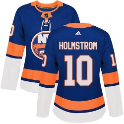 Simon Holmstrom New York Islanders Women's Adidas Authentic Royal Home Jersey