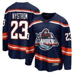 Bob Nystrom New York Islanders Youth Fanatics Branded Navy Breakaway Special Edition 2.0 Jersey