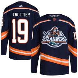Bryan Trottier New York Islanders Youth Adidas Authentic Navy Reverse Retro 2.0 Jersey