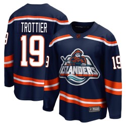 Bryan Trottier New York Islanders Youth Fanatics Branded Navy Breakaway Special Edition 2.0 Jersey
