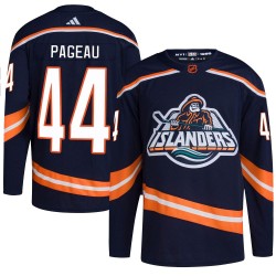 Jean-Gabriel Pageau New York Islanders Men's Adidas Authentic Navy Reverse Retro 2.0 Jersey