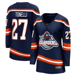 John Tonelli New York Islanders Women's Fanatics Branded Navy Breakaway Special Edition 2.0 Jersey