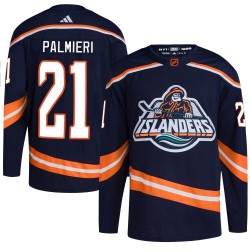 Kyle Palmieri New York Islanders Youth Adidas Authentic Navy Reverse Retro 2.0 Jersey