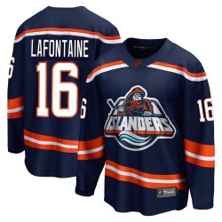 Pat LaFontaine New York Islanders Youth Fanatics Branded Navy Breakaway Special Edition 2.0 Jersey