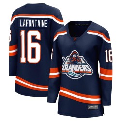 Pat LaFontaine New York Islanders Women's Fanatics Branded Navy Breakaway Special Edition 2.0 Jersey