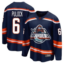 Ryan Pulock New York Islanders Men's Fanatics Branded Navy Breakaway Special Edition 2.0 Jersey
