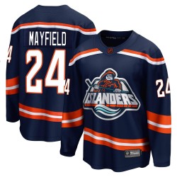 Scott Mayfield New York Islanders Men's Fanatics Branded Navy Breakaway Special Edition 2.0 Jersey