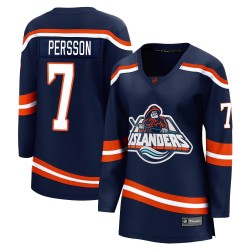 Stefan Persson New York Islanders Women's Fanatics Branded Navy Breakaway Special Edition 2.0 Jersey