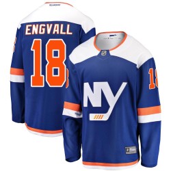 Pierre Engvall New York Islanders Youth Fanatics Branded Blue Breakaway Alternate Jersey
