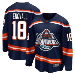 Pierre Engvall New York Islanders Men's Fanatics Branded Navy Breakaway Special Edition 2.0 Jersey