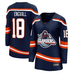 Pierre Engvall New York Islanders Women's Fanatics Branded Navy Breakaway Special Edition 2.0 Jersey