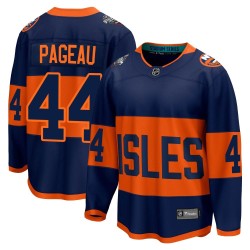 Jean-Gabriel Pageau New York Islanders Men's Fanatics Branded Navy Breakaway 2024 Stadium Series Jersey