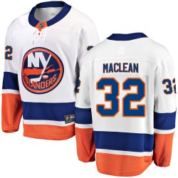 Kyle MacLean New York Islanders Men's Fanatics Branded White Breakaway Away Jersey