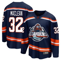 Kyle MacLean New York Islanders Youth Fanatics Branded Navy Breakaway Special Edition 2.0 Jersey