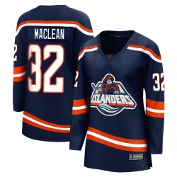 Kyle MacLean New York Islanders Women's Fanatics Branded Navy Breakaway Special Edition 2.0 Jersey