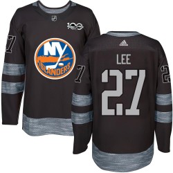 Anders Lee New York Islanders Youth Authentic Black 1917-2017 100th Anniversary Jersey