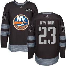 Bob Nystrom New York Islanders Youth Authentic Black 1917-2017 100th Anniversary Jersey