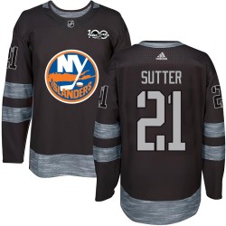 Brent Sutter New York Islanders Youth Authentic Black 1917-2017 100th Anniversary Jersey