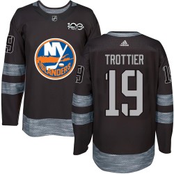 Bryan Trottier New York Islanders Men's Authentic Black 1917-2017 100th Anniversary Jersey