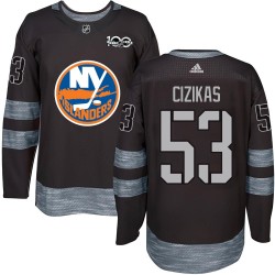 Casey Cizikas New York Islanders Youth Authentic Black 1917-2017 100th Anniversary Jersey