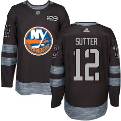 Duane Sutter New York Islanders Youth Authentic Black 1917-2017 100th Anniversary Jersey