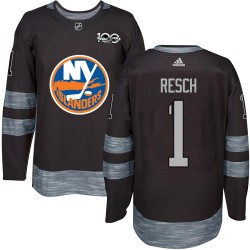 Glenn Resch New York Islanders Youth Authentic Black 1917-2017 100th Anniversary Jersey