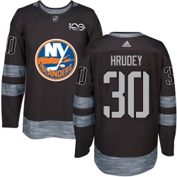 Kelly Hrudey New York Islanders Youth Authentic Black 1917-2017 100th Anniversary Jersey