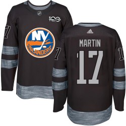 Matt Martin New York Islanders Men's Authentic Black 1917-2017 100th Anniversary Jersey
