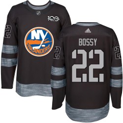 Mike Bossy New York Islanders Men's Authentic Black 1917-2017 100th Anniversary Jersey